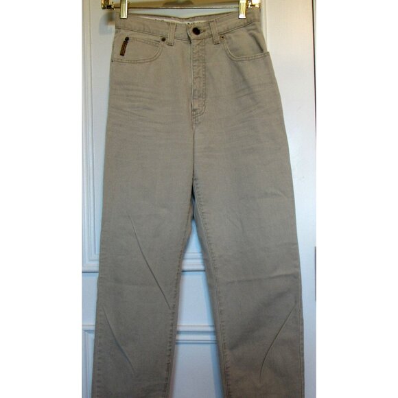 Armani Women Jeans, Grey/brown, sz.28(IT), waist 24in, rise 11 in, cotton, - Picture 2 of 5